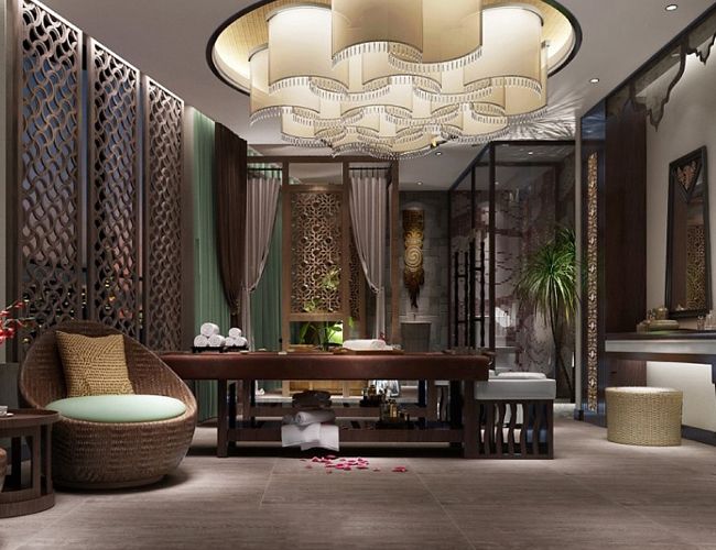 Kanimi养生的休闲区与休憩区